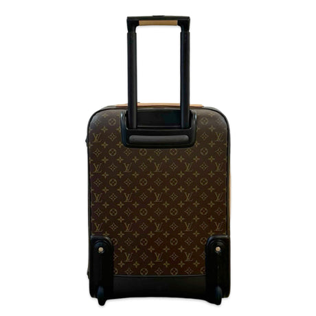 LOUIS VUITTON: Monogram Pegase 45 Rolling Luggage