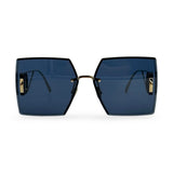 CHRISTIAN DIOR: 30 Montaigne Oversize Square Sunglasses