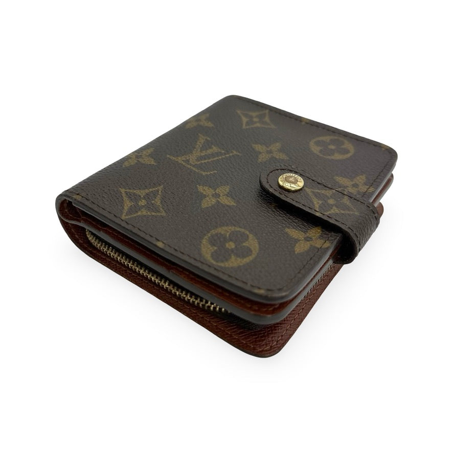 LOUIS VUITTON: Monogram Compact Bifold Wallet