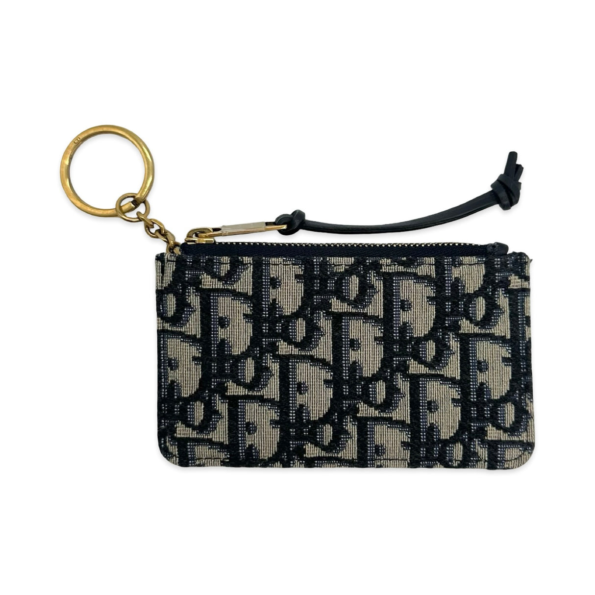 Oblique Zipped Key Case