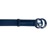 Calfskin Enamel GG Marmont Thin Belt