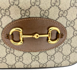GUCCI: GG Supreme Horsebit 1955 Mini Camera Bag