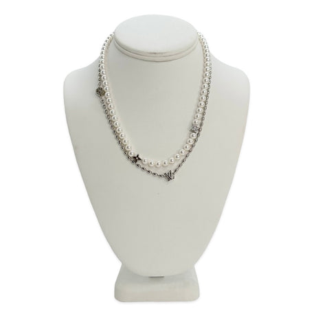 LOUIS VUITTON: Pearls Fusion Necklace