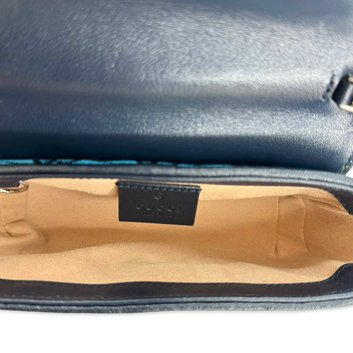 GG Canvas Super Mini Marmont Shoulder Bag