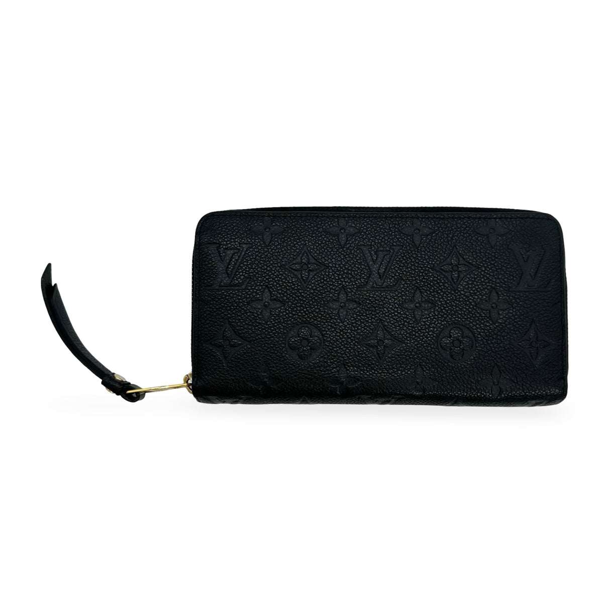 LOUIS VUITTON: Monogram Empreinte Zippy Wallet
