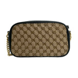 GUCCI: GG Canvas Marmont Small Camera Bag