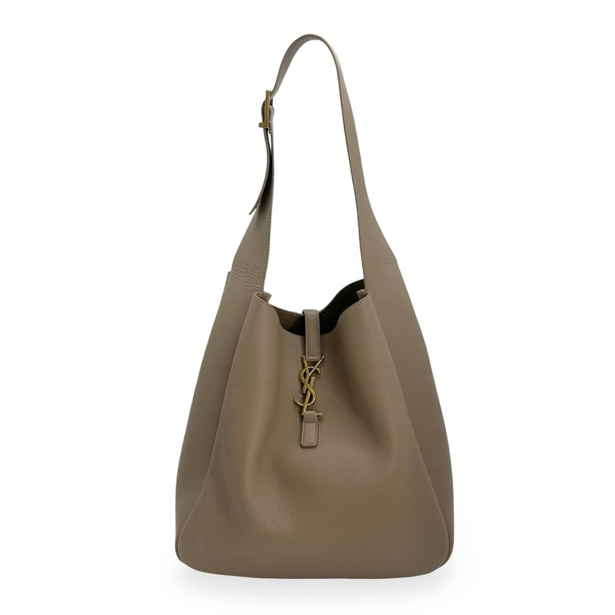 SAINT LAURENT: Leather Le 5 a 7 Supple Large – Luv Luxe