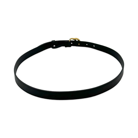 GUCCI: Leather GG Marmont Thin Belt