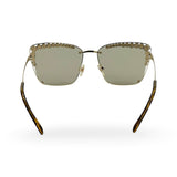 CHANEL: Pearl Cat Eye Sunglasses