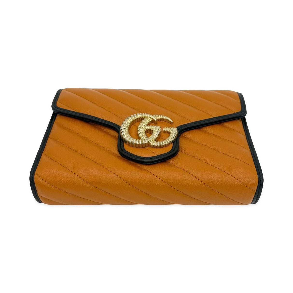Quilted Leather GG Torchon Chain Wallet