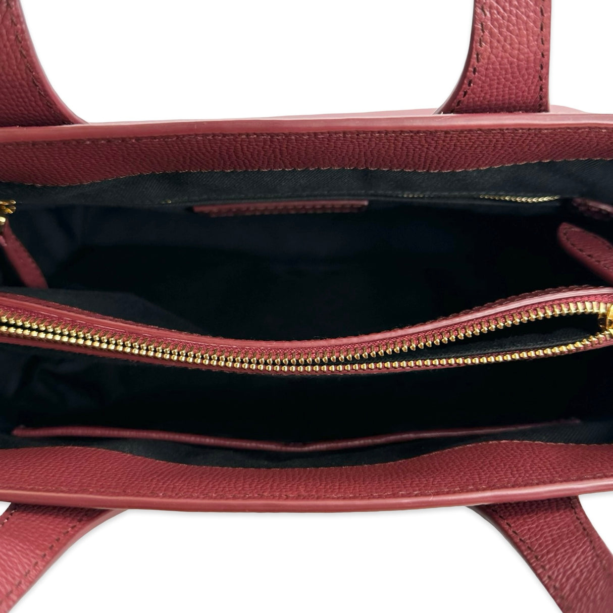 Calfskin Medium Banner Check Tote