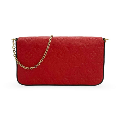 LOUIS VUITTON: Monogram Empreinte Felicie Pochette