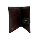 CHANEL: Quilted Caviar Classic Passport Holder Wallet