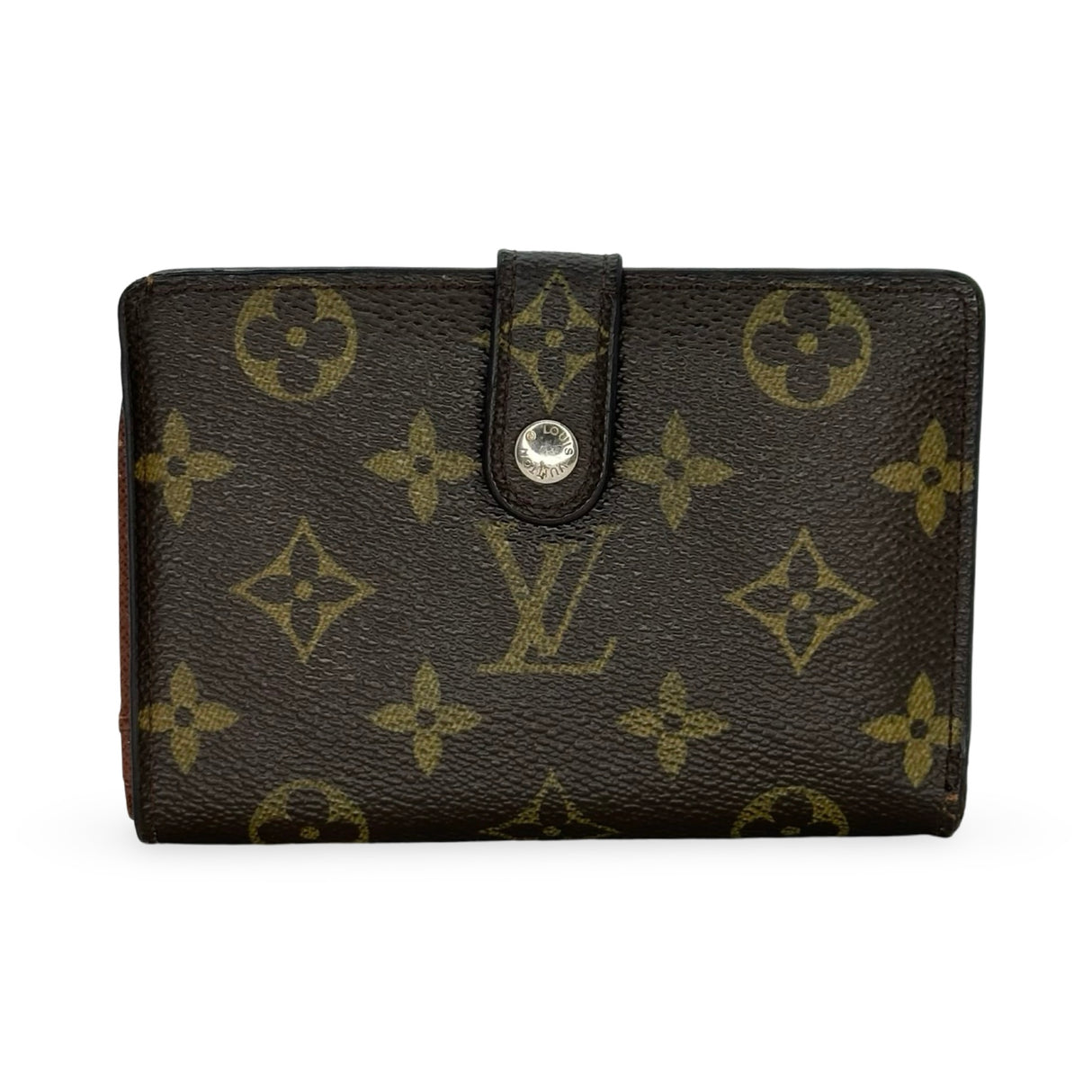 LOUIS VUITTON: Monogram Porte Monnaie Viennois Wallet