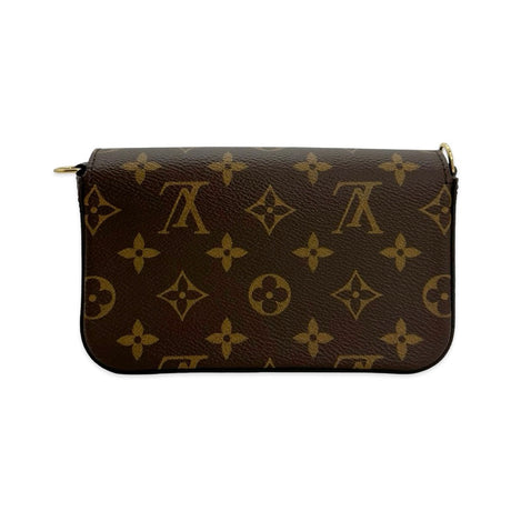 LOUIS VUITTON: Monogram Felicie Strap and Go