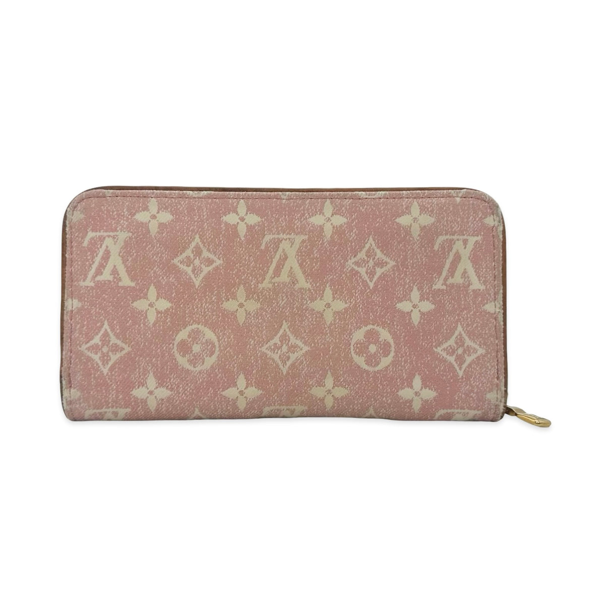 Monogram Denim Zippy Wallet