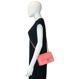 Quilted Patent Leather Classic Mini Rectangular Flap