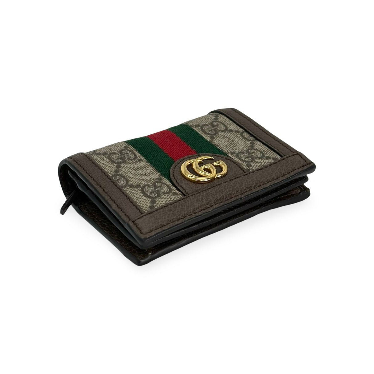 GUCCI: GG Supreme Ophidia Compact Wallet