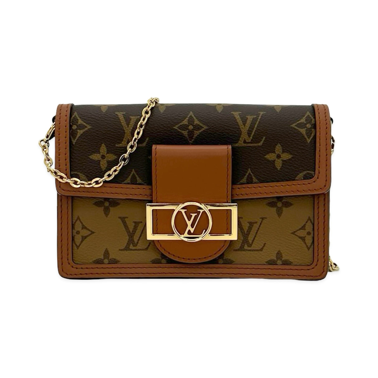 Monogram Reverse Dauphine Wallet on a Chain