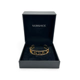 VERSACE: Logo Cuff Bracelet