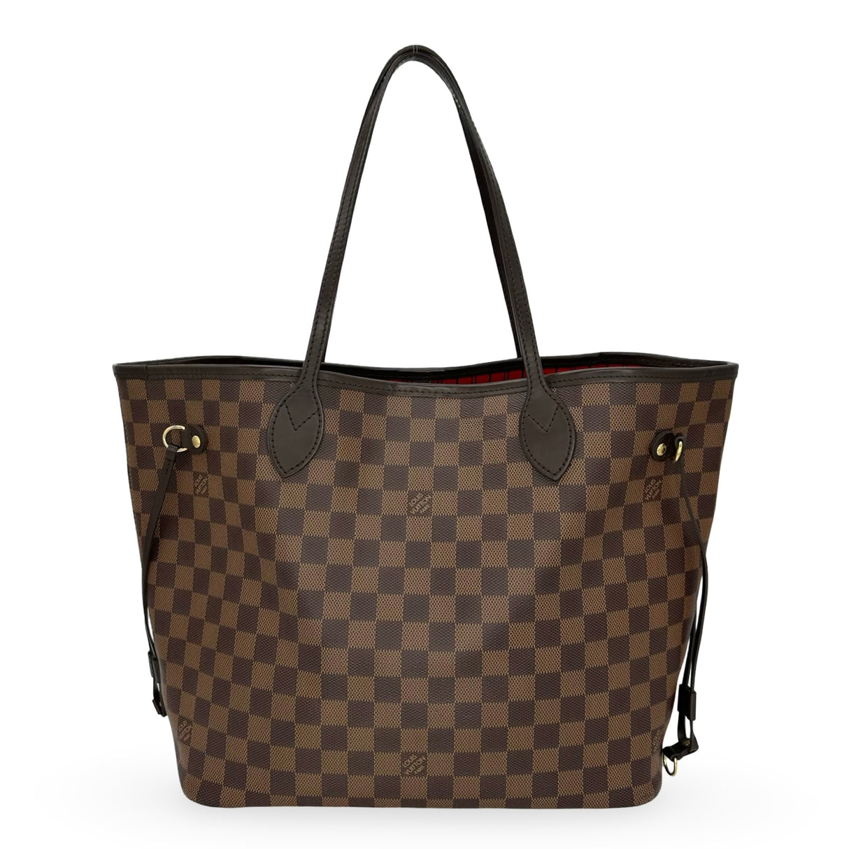 LOUIS VUITTON: Damier Ebene Neverfull MM