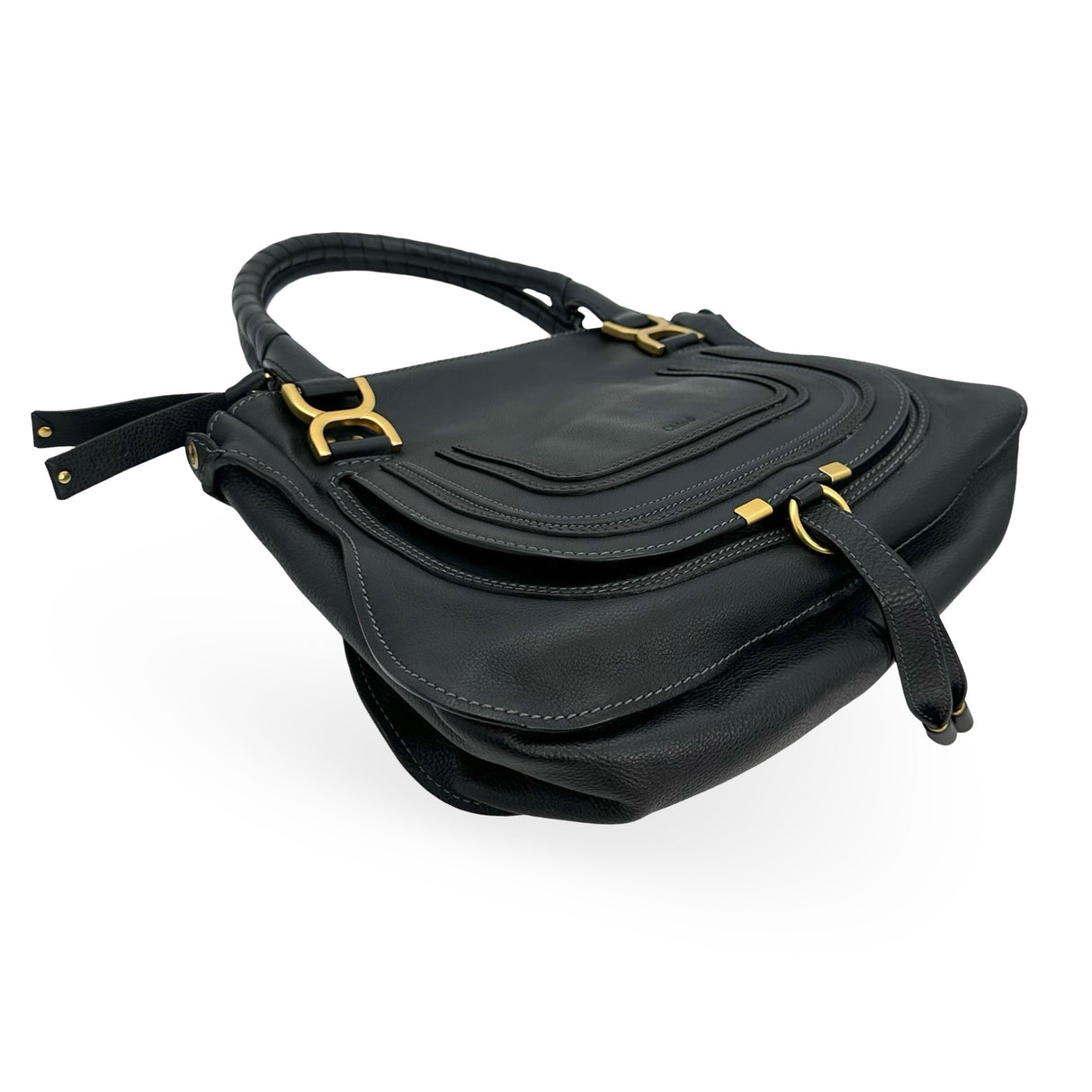 CHLOE: Calfskin Marcie Medium Double Carry