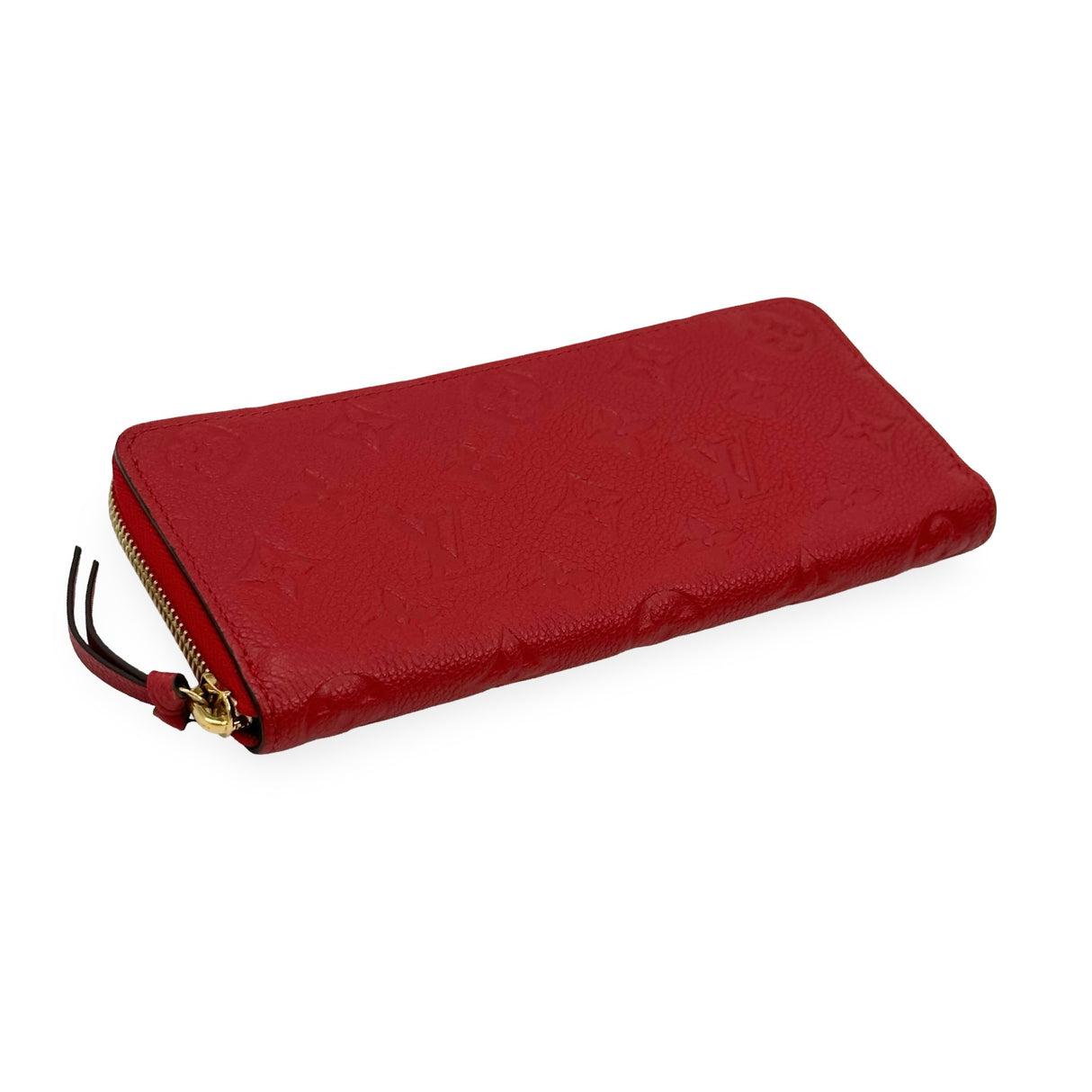LOUIS VUITTON: Monogram Empreinte Clemence Wallet