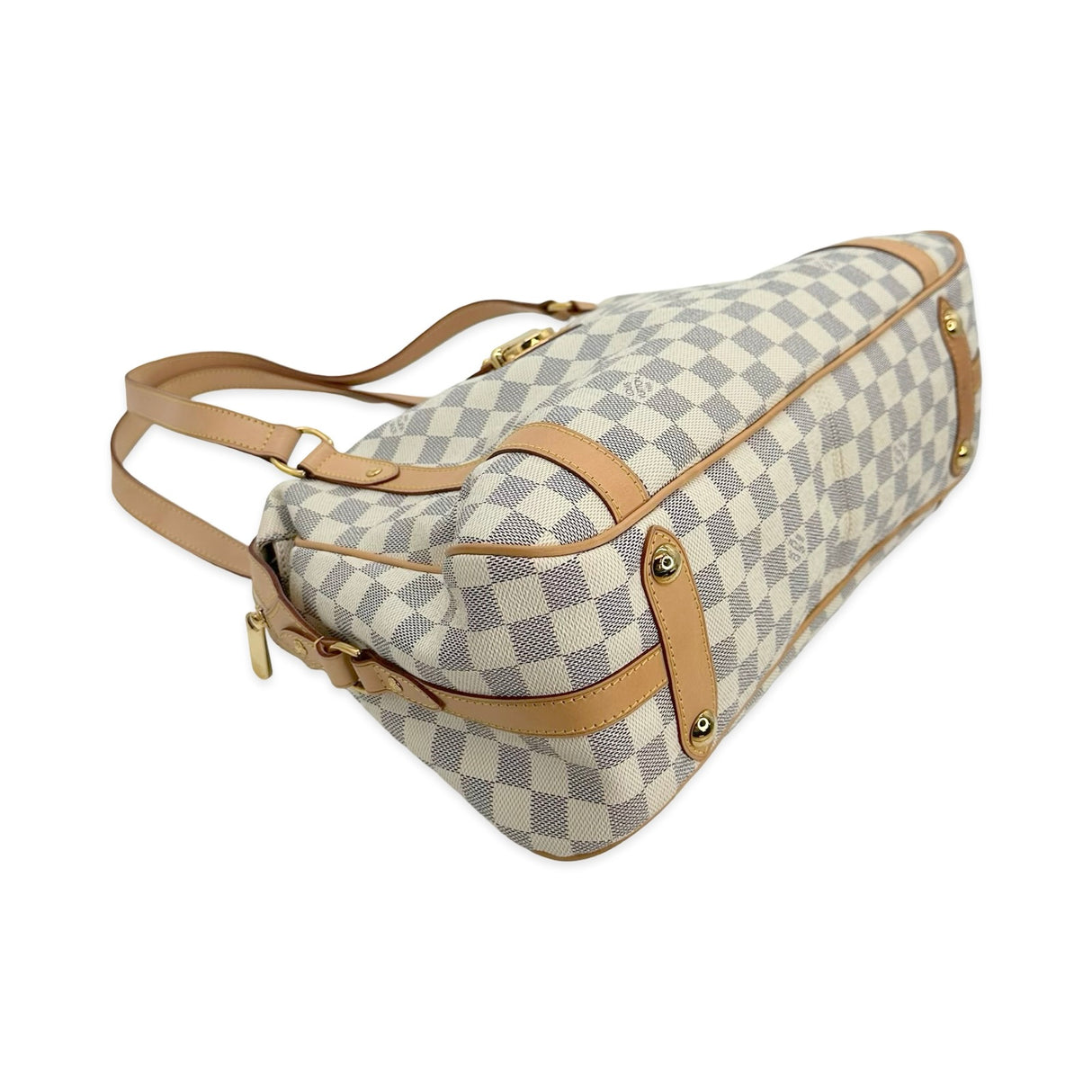 LOUIS VUITTON: Damier Azur Stresa MM