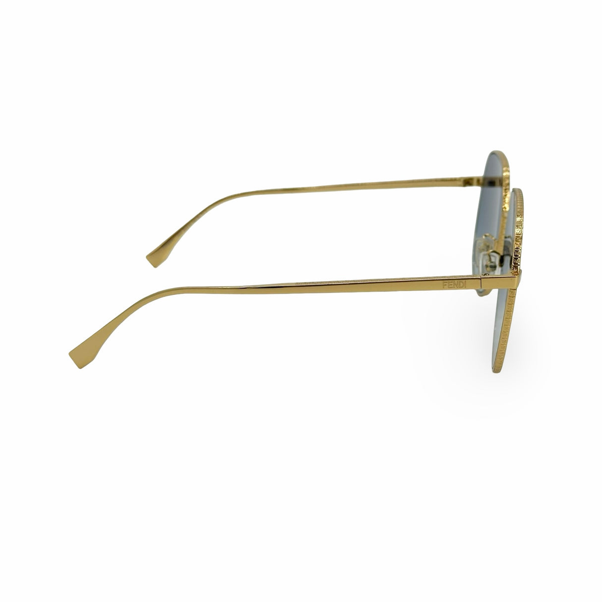 FENDI: FF Metal Wire Sunglasses