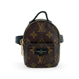LOUIS VUITTON: Monogram Party Palm Springs Backpack Bracelet