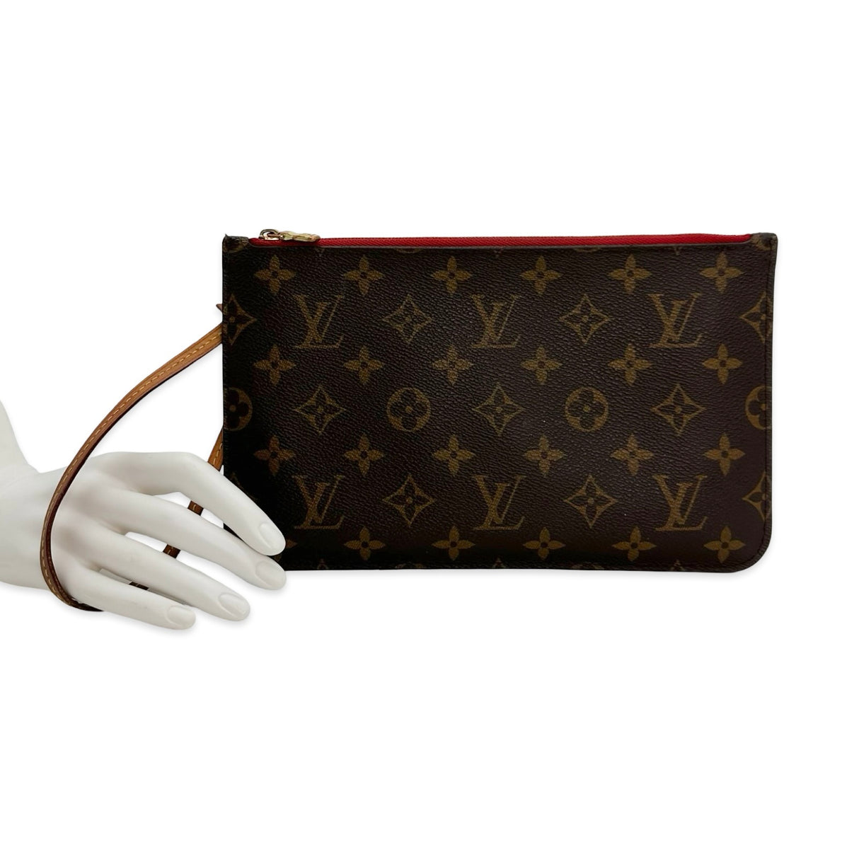 LOUIS VUITTON: Monogram Neverfull Pochette