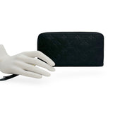 LOUIS VUITTON: Monogram Empreinte Zippy Wallet