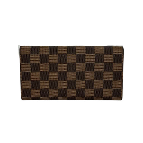 LOUIS VUITTON: Damier Ebene Porte Tresor International Wallet