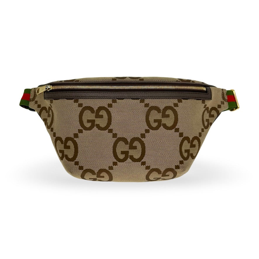 GUCCI: Jumbo GG Canvas Belt Bag