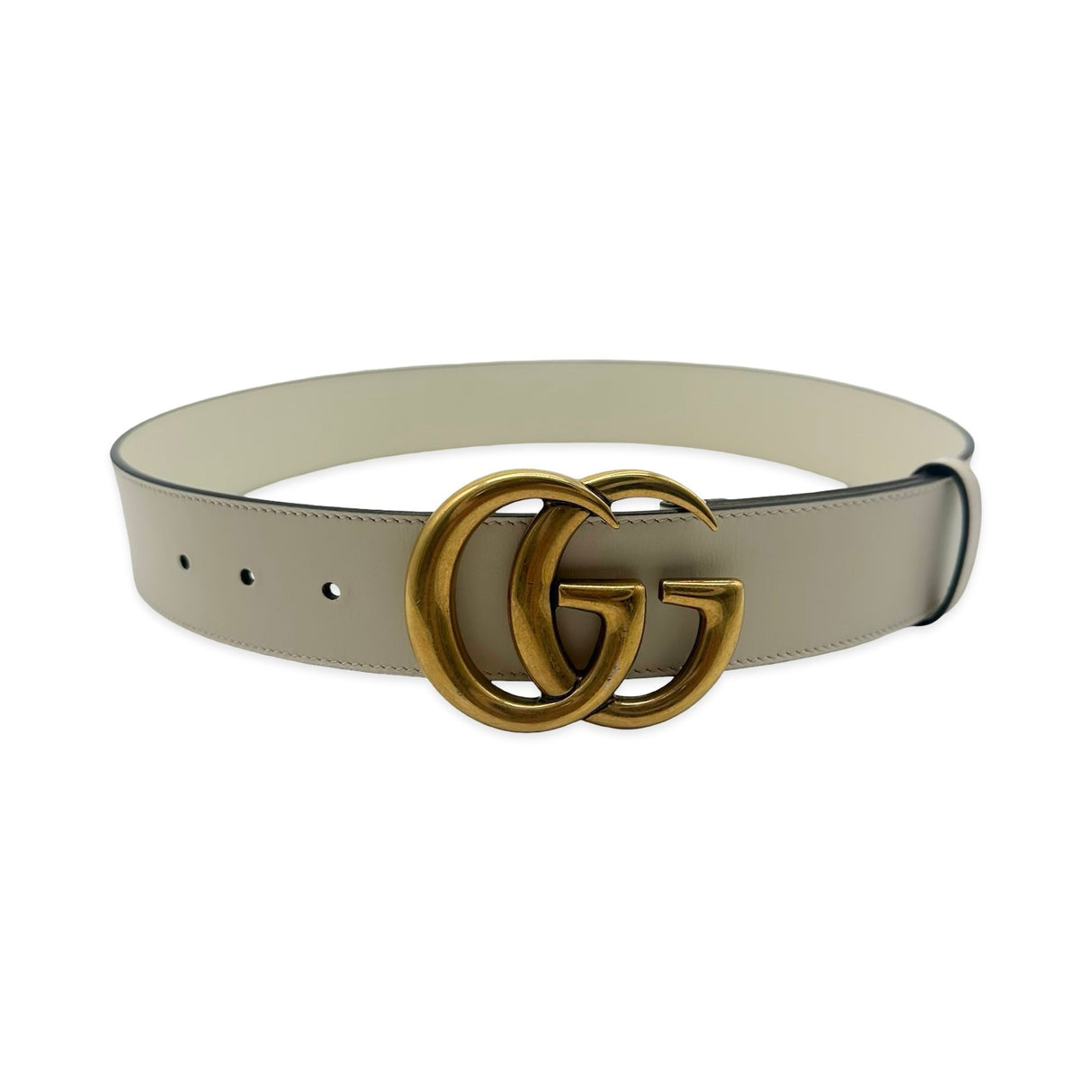 Calfskin Leather GG Marmont Wide Belt