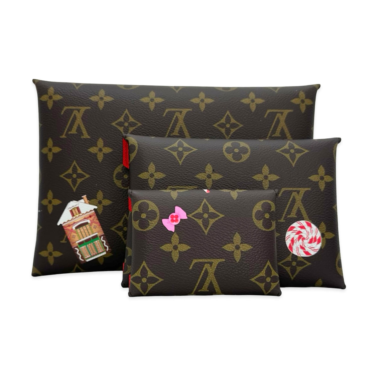 Monogram Vivienne Holiday Kirigami Pochette Set
