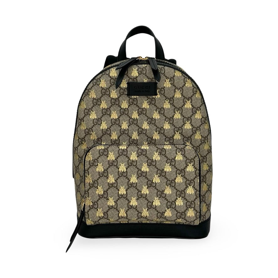 GUCCI: GG Supreme Bee Small Eden Day Backpack