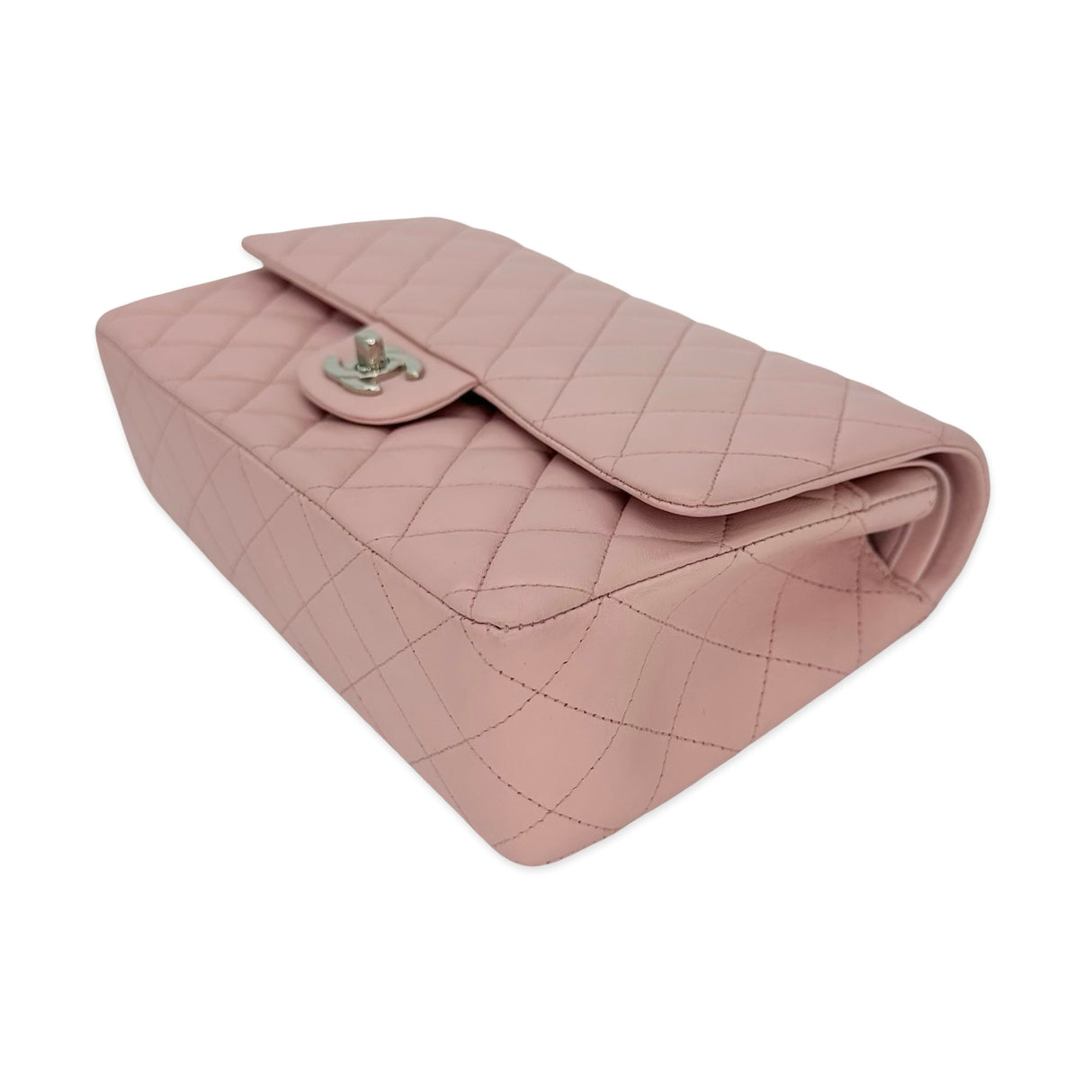 CHANEL: Quilted Lambskin Medium Classic Double Flap