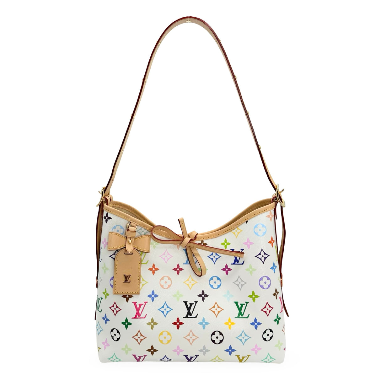 LOUIS VUITTON: x TM Monogram Multicolor Carryall PM