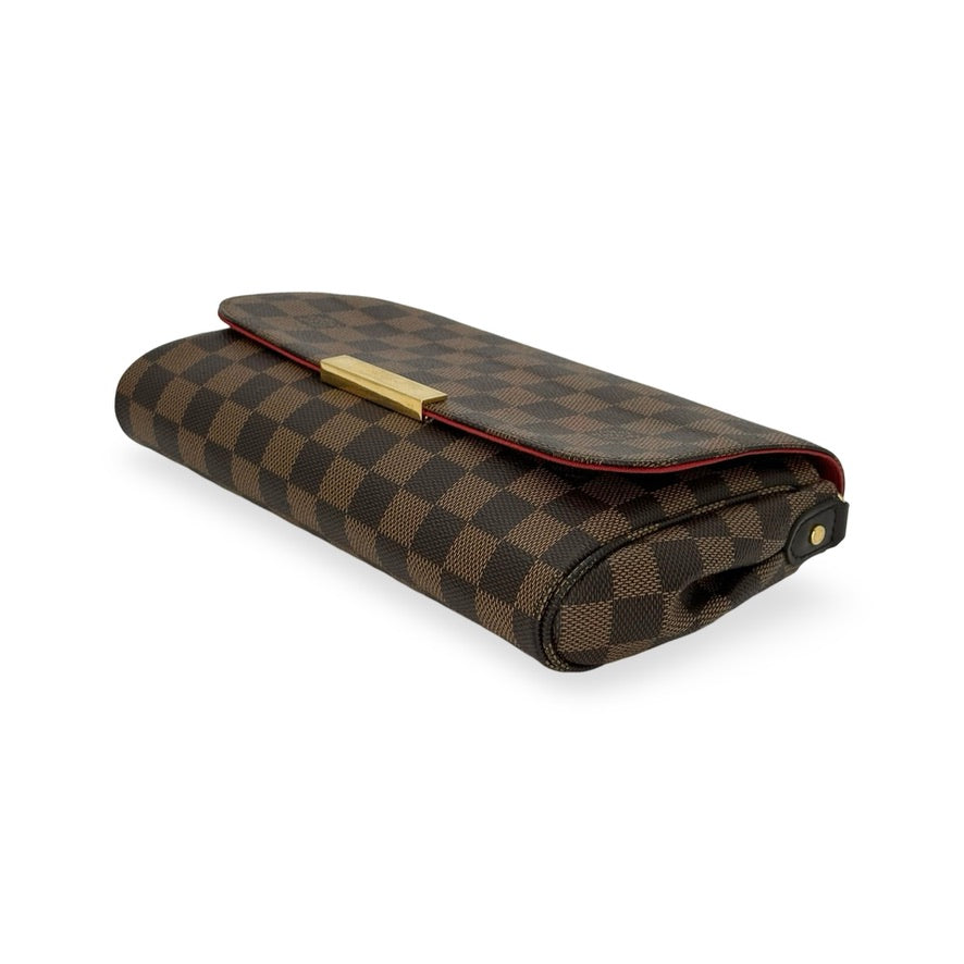 LOUIS VUITTON: Damier Ebene Favorite MM