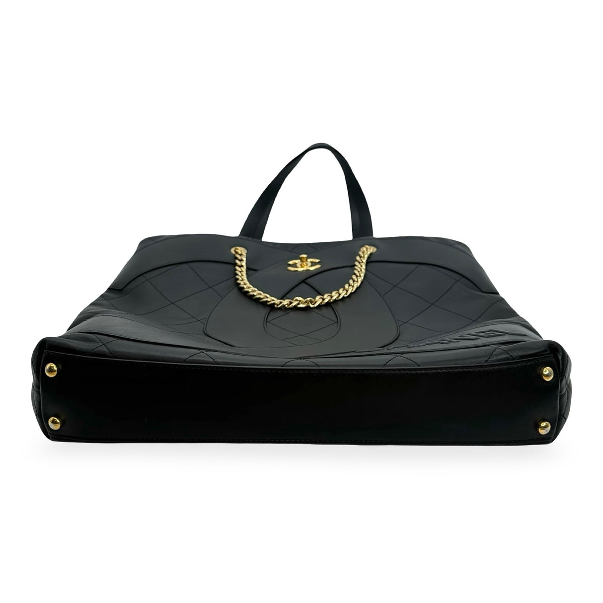 CHANEL: Calfskin Stitched Club Monaco Tote
