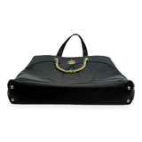 CHANEL: Calfskin Stitched Club Monaco Tote