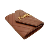 Quilted Lambskin Cassandre Snap Wallet