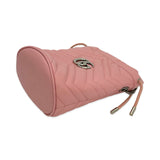 GUCCI: Quilted Leather GG Marmont Mini Bucket Bag