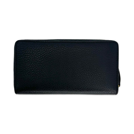 Grained Calfskin GG Marmont Zip Around Wallet