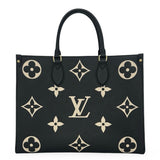 LOUIS VUITTON: Bicolor Monogram Empreinte Onthego MM