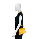 GOYARD: Goyardine Mini Saigon Top Handle Bag