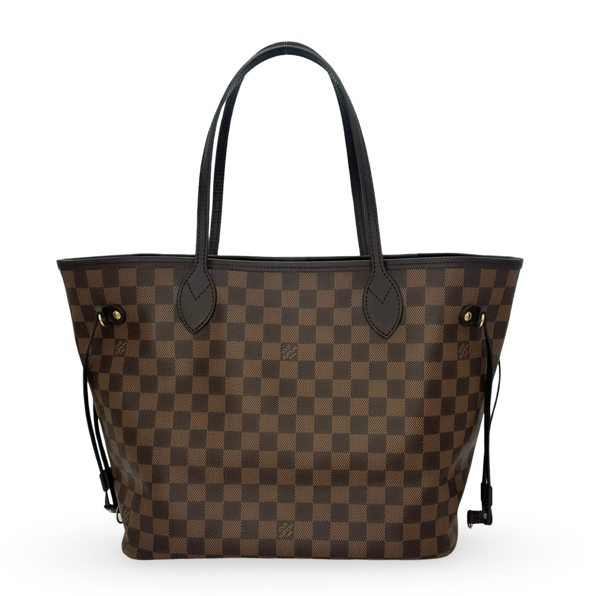 LOUIS VUITTON: Damier Ebene Neverfull MM