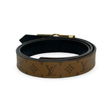 LOUIS VUITTON: Monogram Reverse Josephine Reversible Belt