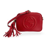 GUCCI: Leather Small Soho Disco Crossbody